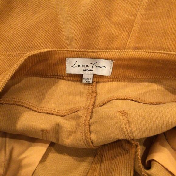 Corduroy Frayed Edge 5 Pocket Mini Skirt Size M - Picture 3 of 4